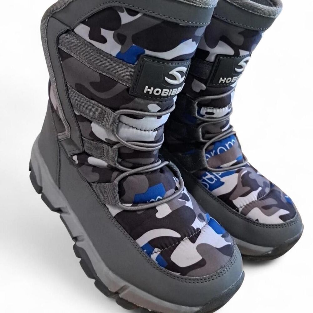 Unbranded Grey and Blue Boots